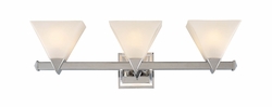 4103 Hudson Valley Chisel 3 Light Wall Sconce