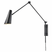 4121 Hudson Valley Lorne 1 Light Wall Sconce W/ Plug