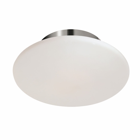 4156.35 Sonneman Modernist Saturn 14 inch Surface Mount in Polished Nickel Finish