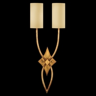 418850ST Fine Art Lighting Allegretto 31"H Sconce with Gold Finish
