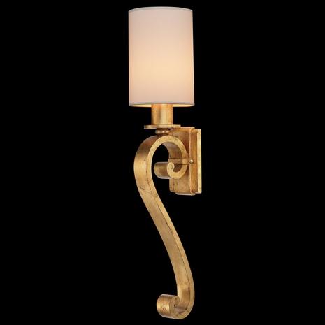 420550ST Fine Art Lamps Allegretto 36"H Sconce with Gold Finish