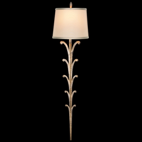 420650 Fine Art Lighting Allegretto 27"H Sconce with Silver Finish