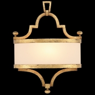 421250ST Fine Art Lamps 1 Light Portobello Road 19" Sconce with Gold Finish