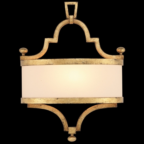 421250ST Fine Art Lamps 1 Light Portobello Road 19" Sconce with Gold Finish