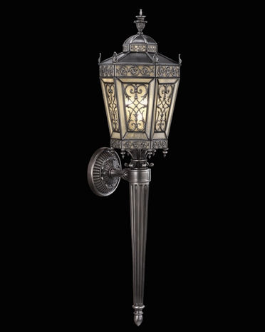 424181 Fine Art Lamps Conservatory 3 Light Outdoor Wall Sconce