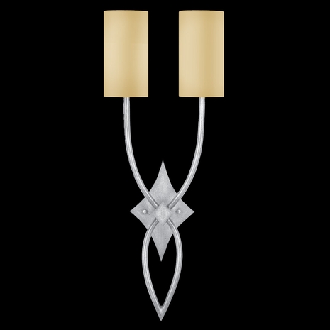 437450ST Fine Art Lighting Allegretto 31"H Sconce with Silver Finish