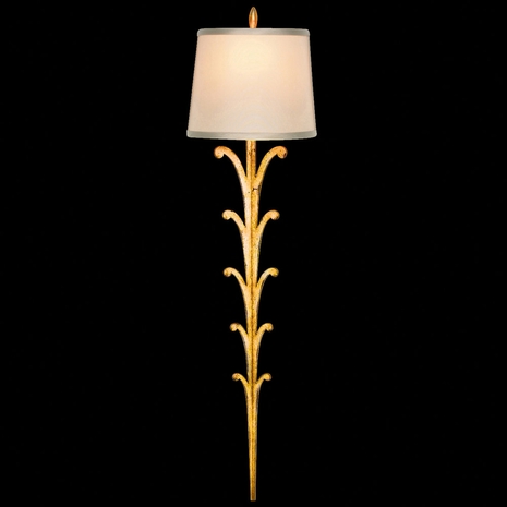 439450 Fine Art Lighting Allegretto 27"H Sconce with Gold Finish