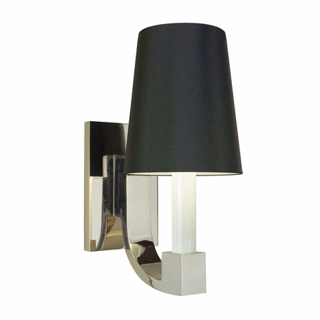 4422.35K Sonneman Transitional Romano Sconce in Polished Nickel Finish