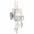 4425-CH-CL-MWP Crystorama Maria Theresa 5 Light Hand Cut Crystal Polished Chrome Sconce