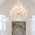 4470-CH-CL-S Crystorama Maria Theresa 26 Light Swarovski Strass Crystal Chrome Chandelier