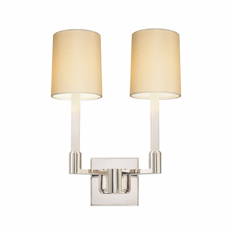 4472 Sonneman Lighting Ornamental Modernism Trivoli Collection 2 Light Wall Sconce