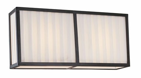 4505 Sonneman Lighting Piega Collection 2 Light Wall Sconce