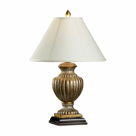 4517 Wildwood Florentine Ceramic Art Glaze Florentine Urn Lamp