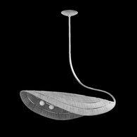 454-06-GL Corbett Lighting Medea 6 Lt. Linear with Gold Leaf Finish