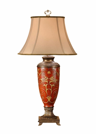 46449 Wildwood Lamps Teardrops Bell Lamp