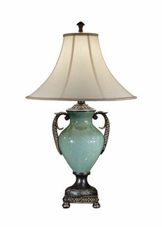 46858 Wildwood Lamps Handled Urn Lamp