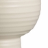 46972 Wildwood 28.5in. Earthenware Koota Lamp - Cream with Silkette Shade and Cream Crackle Glaze Finish