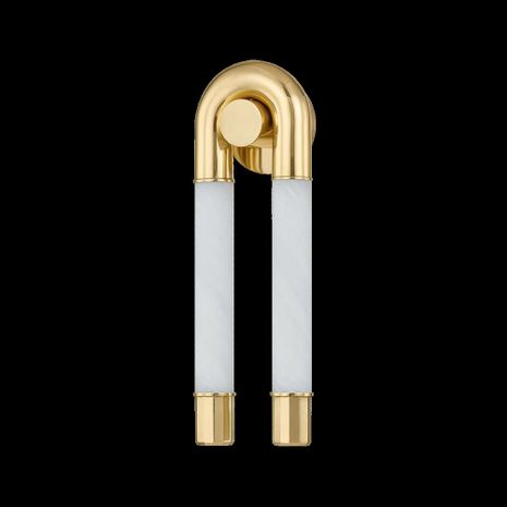 471-02-VPB Corbett Lighting Zeme 2 Lt. Wall Sconce with Vintage Polished Brass Finish