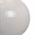 47101 Marketplace 30in. Ceramic Sophia Lamp with Linen Shade and Almond Glaze/Antique Brass Finish
