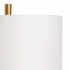 47128 Wildwood Lamps TRANSITIONAL Glass/Metal Calacatta Gold/Brass Calacatta Gold Lamp