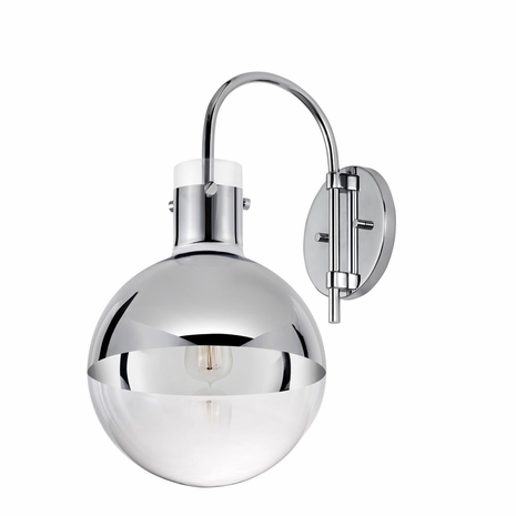 4780.01 Sonneman Apollo Contemporary Wall Sconce with Polished Chrome Finish