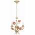 4803-SR Crystorama Southport 3 Light Sage Rose Mini Chandelier