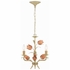 4803-SR Crystorama Southport 3 Light Sage Rose Mini Chandelier