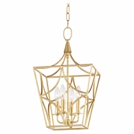 4811 Hudson Valley Green Point 4 Light Small Pendant