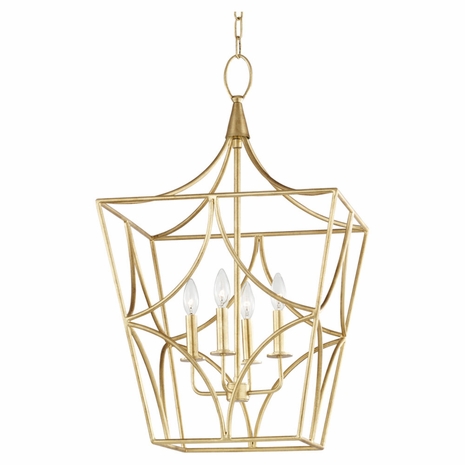 4818 Hudson Valley Green Point 4 Light Medium Pendant