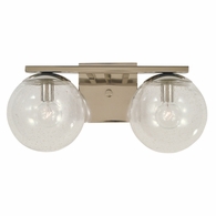 F-4832 Framburg 2-Light Mahogany Bronze Jupiter Bath Sconce