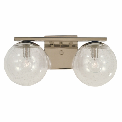 F-4832 Framburg 2-Light Mahogany Bronze Jupiter Bath Sconce