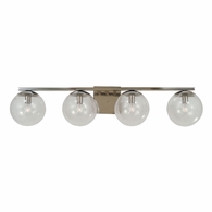 F-4834 Framburg 4-Light Mahogany Bronze Jupiter Bath Sconce