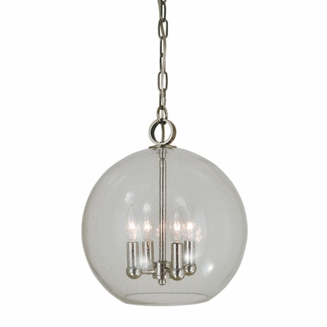 F-4839 Framburg 4-Light Mahogany Bronze Jupiter Mini Chandelier
