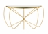 490032 Wildwood Iron Antique Gold Leaf Jennings Console Table