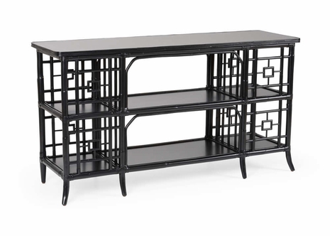 490135 Wildwood Alexa Sofa Table - Black