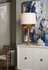 490158 Wildwood Rattan/Fabric Gray Stone/Off White Mandaue Bistro Chair - Gray