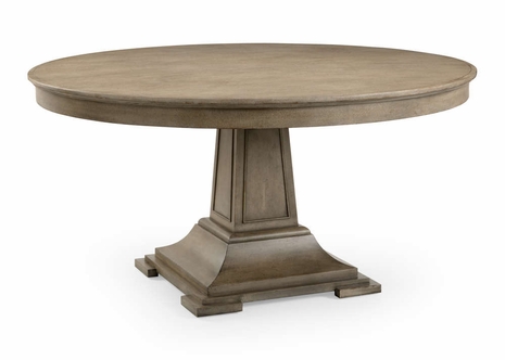 490197 Wildwood Wood Gray Bingham Dining Table - Gray