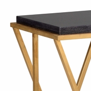 490206 Wildwood Malcolm Pedestal - Gold