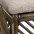 490228 Wildwood Rattan/Fabric Cappuccino/Grey Flax Arden Side Chair