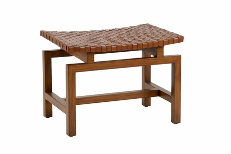 490361 Wildwood Lamps Soji Stool - Brown