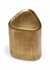 490400 Wildwood 20.5in. Aluminum Estes Table with Antique Brass Finish