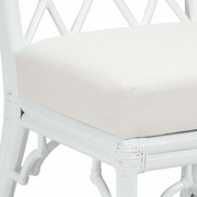 490444 Wildwood Wild Palm Side Chair - White