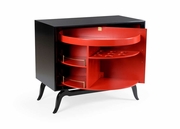 490477 Wildwood Sinatra Drinks Cabinet - Black