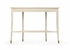 490581 Wildwood 32in. Wood Oaklee Demilune with Hand Finished Cerused Oak Finish
