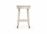 490585 Wildwood 26in. Wood Oaklee Side Table with Hand Finished Cerused Oak Finish