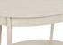 490585 Wildwood 26in. Wood Oaklee Side Table with Hand Finished Cerused Oak Finish
