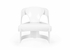 490586 Wildwood Beverly Grove Acrylic Chair - White