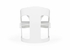 490586 Wildwood Beverly Grove Acrylic Chair - White