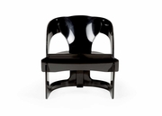 490587 Wildwood Beverly Grove Acrylic Chair - Black
