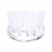490664 Wildwood Geode End Table - Clear
